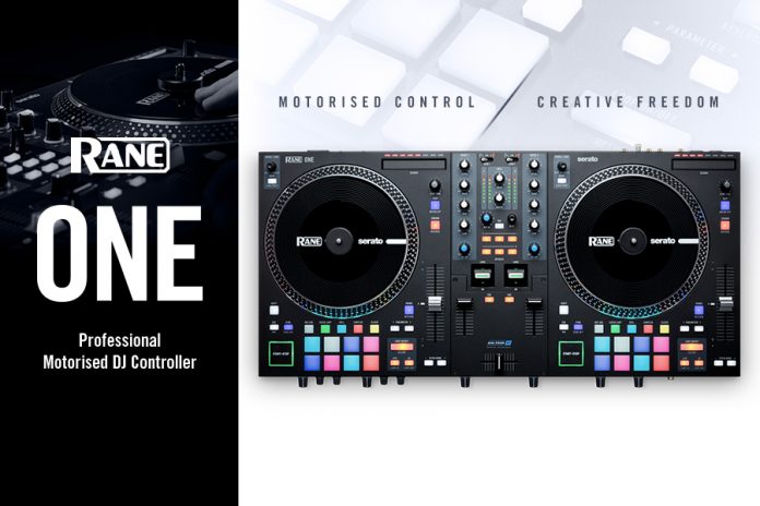 RANE® Unveils The ‘ONE’, The Only Motorised DJ Controller With RANE’S Famous Industrial Build Quality