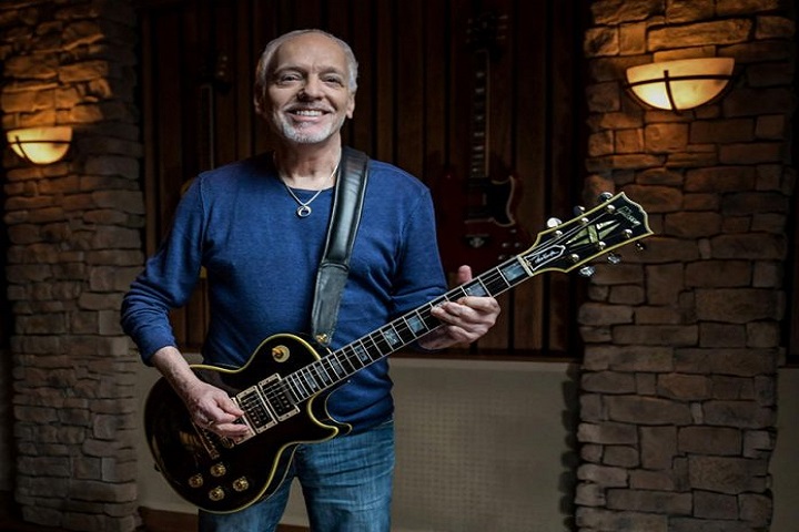 Gibson Celebrates Iconic Career of Peter Frampton with “Phenix” Les Paul Custom VOS