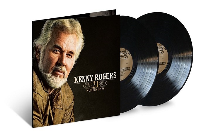 “Kenny Rogers: 21 Number Ones” On Vinyl For The First Time Presents All Aces From The Gambler In One Collection