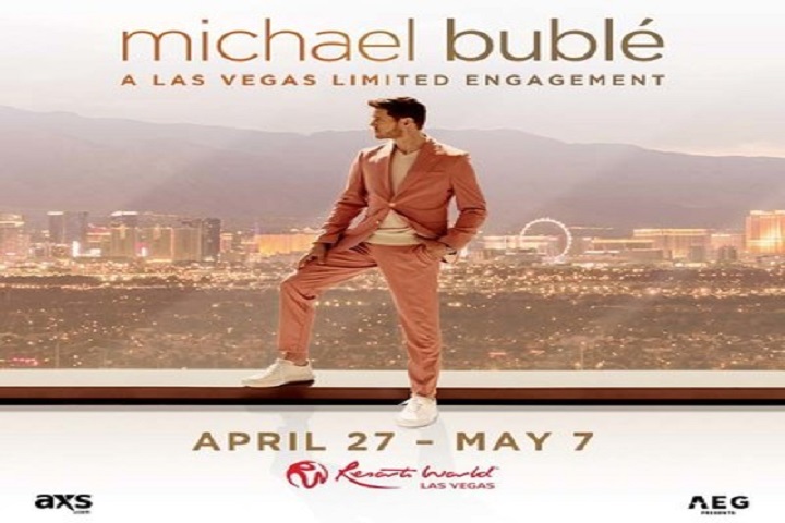 Michael Bublé Announces Exclusive Las Vegas Limited Engagement At Resorts World Theatre