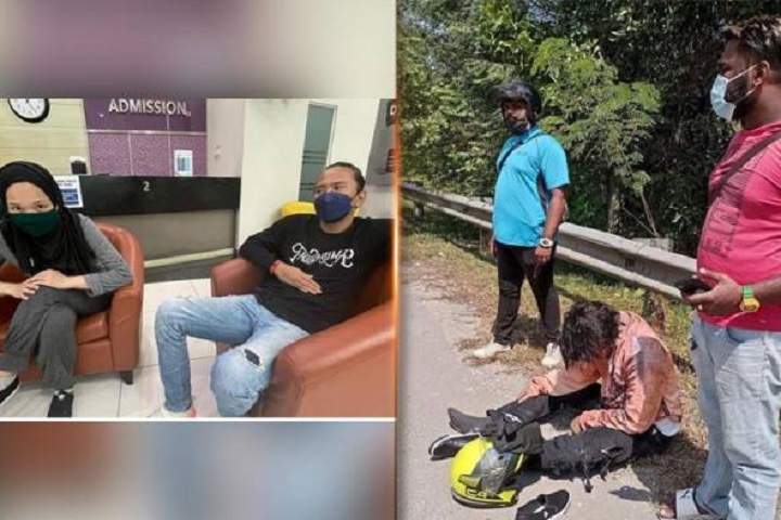 ‘Thanks to those who helped’ – Azhan Rani recounts the moments involved in a motorcycle accident