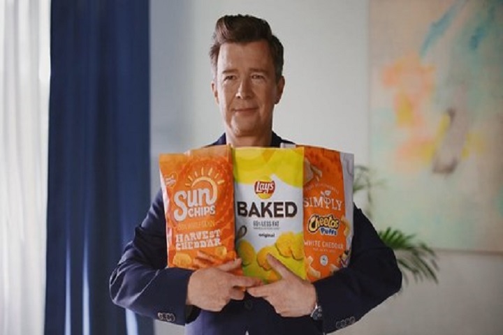 RICK ASTLEY & FRITO-LAY® TEAM UP TO FLIP TRADITIONAL NEW YEAR’S RESOLUTIONS UPSIDE DOWN