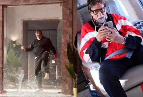 At the age of 80, Amitabh Bachchan is slow to create his own action scenes