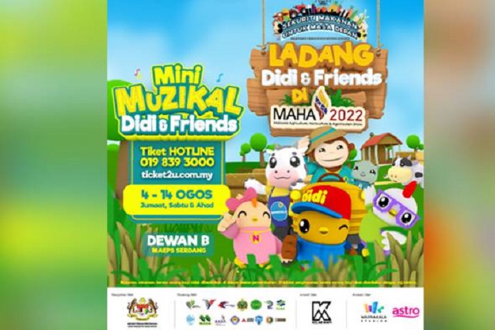 Didi & Friends Farm awaits fans at the MAHA 2022 exhibition