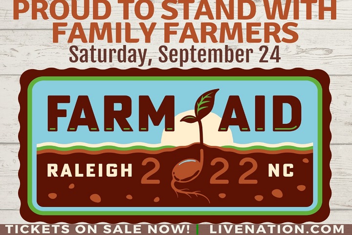 SEPT. 5 DEADLINE APPROACHES FOR FOR FARM AID 2022 MEDIA CREDENTIALS
