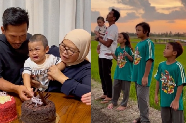 “Happy birthday Ayash Affan” – Shuib celebrate his youngest son’s first birthday