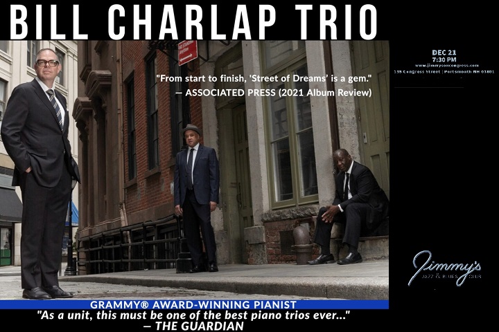 BILL CHARLAP performs at Jimmy’s Jazz & Blues Club on December 21