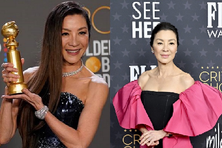 Michelle Yeoh is nominated for Best Actress at the Oscars