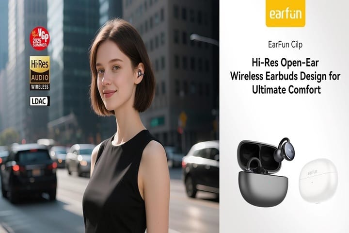 EarFun’s Clip Open-Ear Earbuds Bring Superior Clip-On Ergonomics with a Silicone Touch EarFun’s Clip Open-Ear Earbuds Bring Superior Clip-On Ergonomics with a Silicone Touch