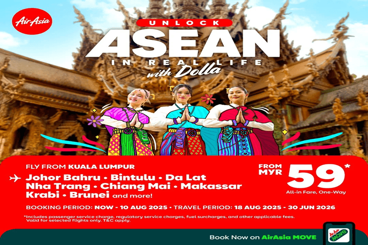 AirAsia Celebrates ASEAN Day by Bridging People, Places, and Passion AirAsia Celebrates ASEAN Day by Bridging People, Places, and Passion