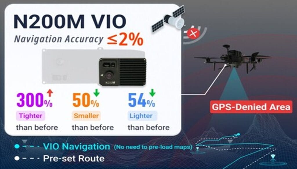UNIBIRD Launches N200M Visual Navigation Module for GPS-Denied ...